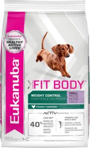 Eukanuba Fit Body Small Breed Weight Control Dry Dog Food