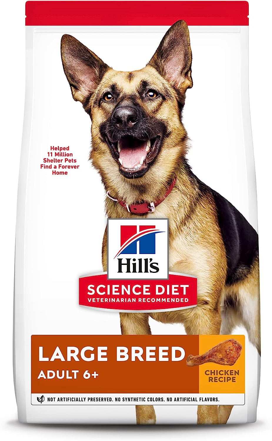 Hill’s Science Diet Adult 6+ Large Breed Chicken Meal, Barley & Rice Recipe Dry Dog Food – Gallery Image 1