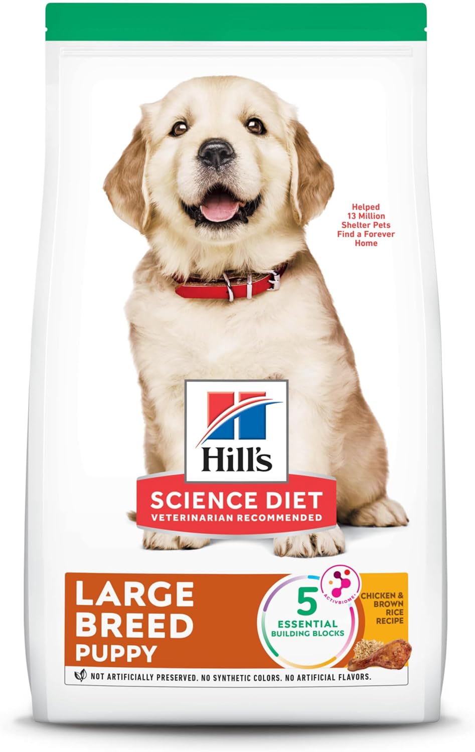 Hill’s Science Diet Puppy Large Breed Chicken Meal & Oats Recipe Dry Dog Food – Gallery Image 1