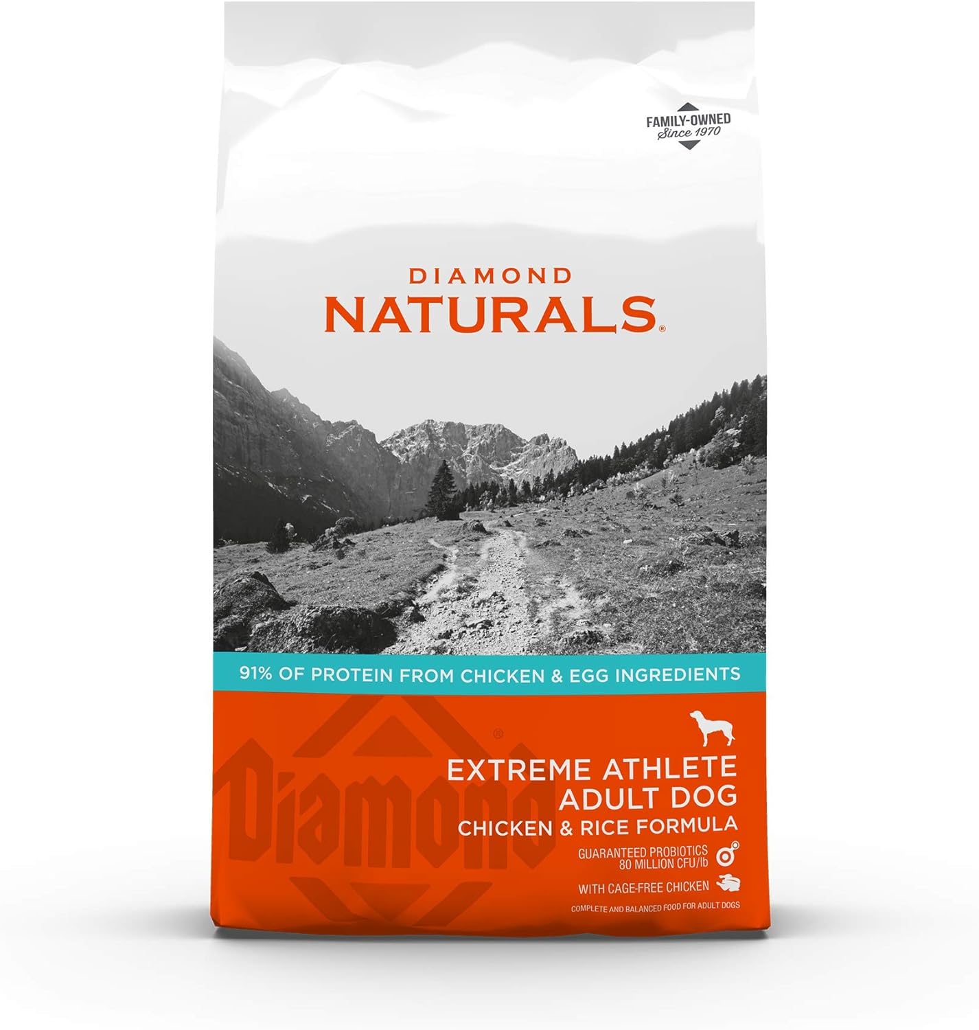 Diamond Naturals Extreme Athlete Adult Dog Chicken & Rice Formula Dry Dog Food – Gallery Image 1