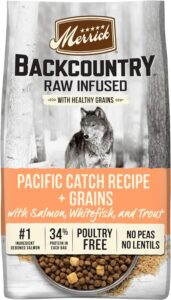 Merrick Backcountry Raw Infused Pacific Catch Recipe + Grains Dry Dog Food