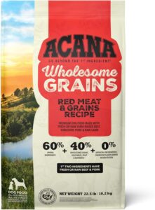 Acana Wholesome Grains Red Meat & Grains Recipe Dry Dog Food