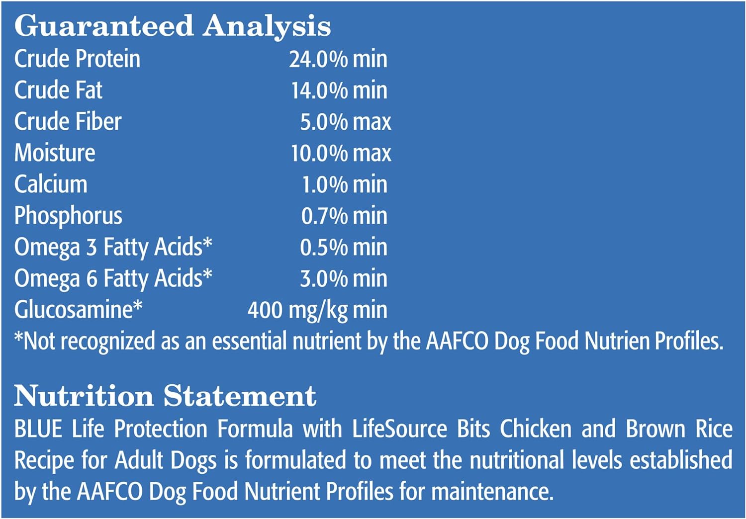 Blue Life Protection Formula Adult Chicken and Brown Rice Recipe Dry Dog Food – Gallery Image 9