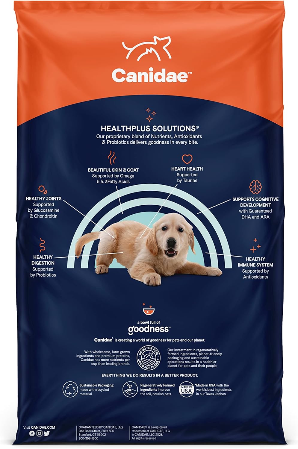 Canidae Pure Grain-Free Puppy Real Chicken, Lentil & Whole Egg Recipe Dry Dog Food – Gallery Image 4