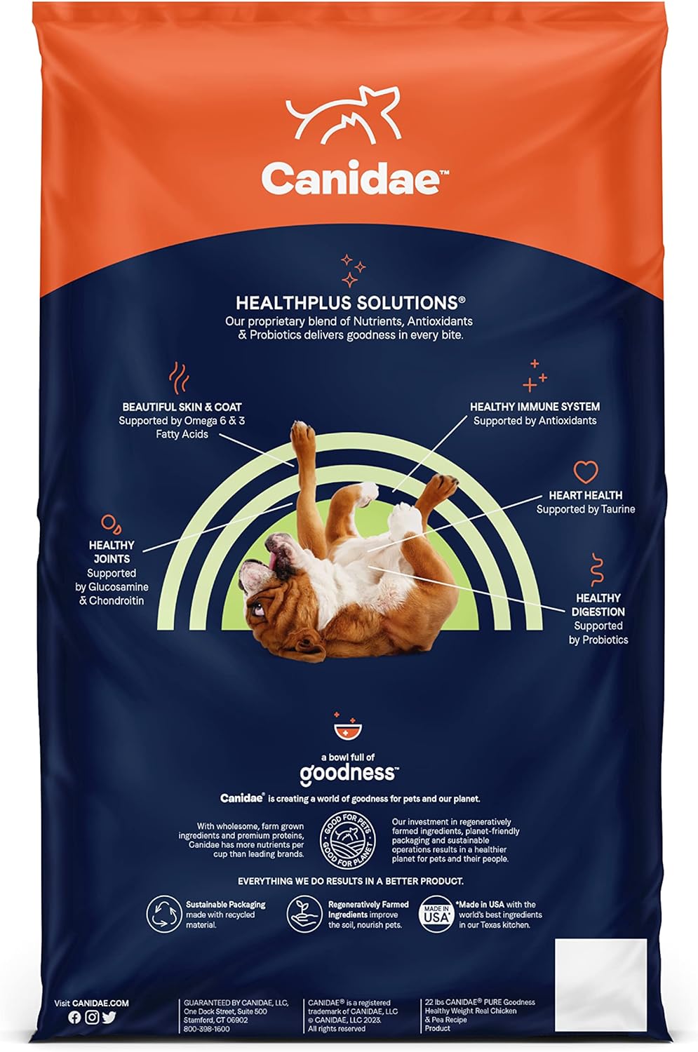 Canidae Pure Grain-Free Healthy Weight Real Chicken & Pea Recipe Dry Dog Food – Gallery Image 4