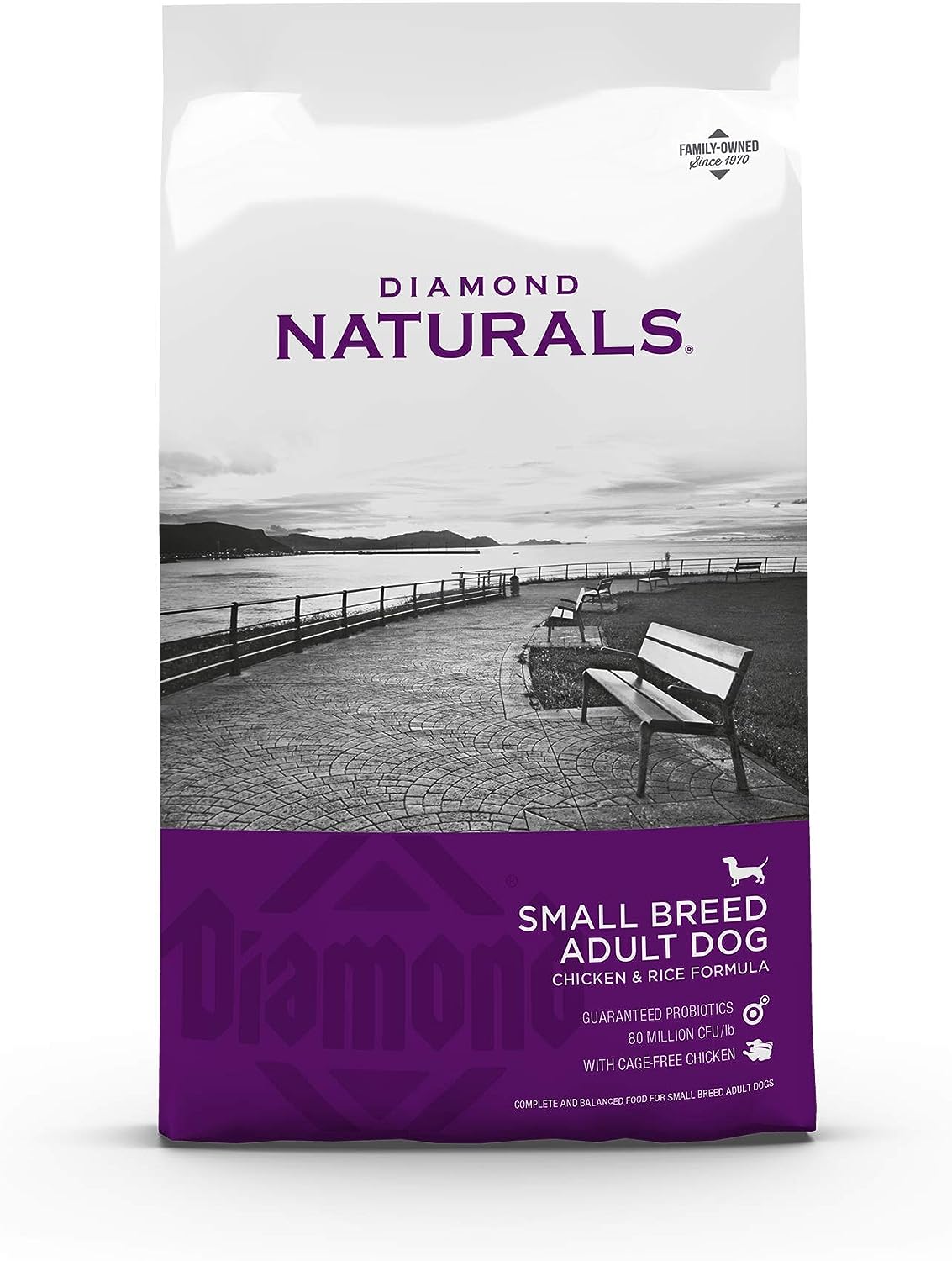Diamond Naturals Small Breed Adult Dog Chicken & Rice Formula Dry Dog Food – Gallery Image 1