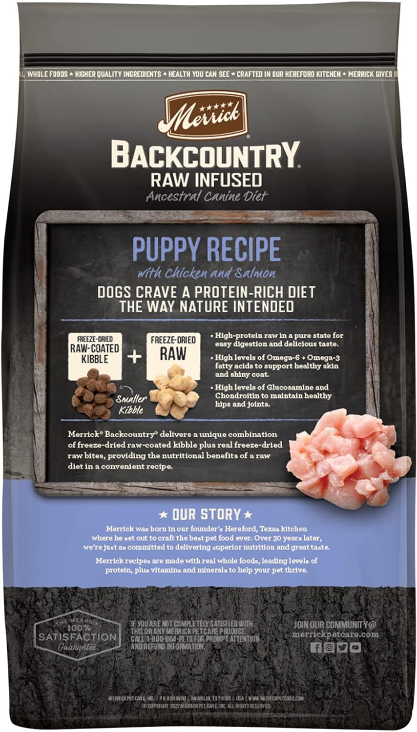 Merrick Backcountry Raw Infused Puppy Recipe Dry Dog Food – Gallery Image 5