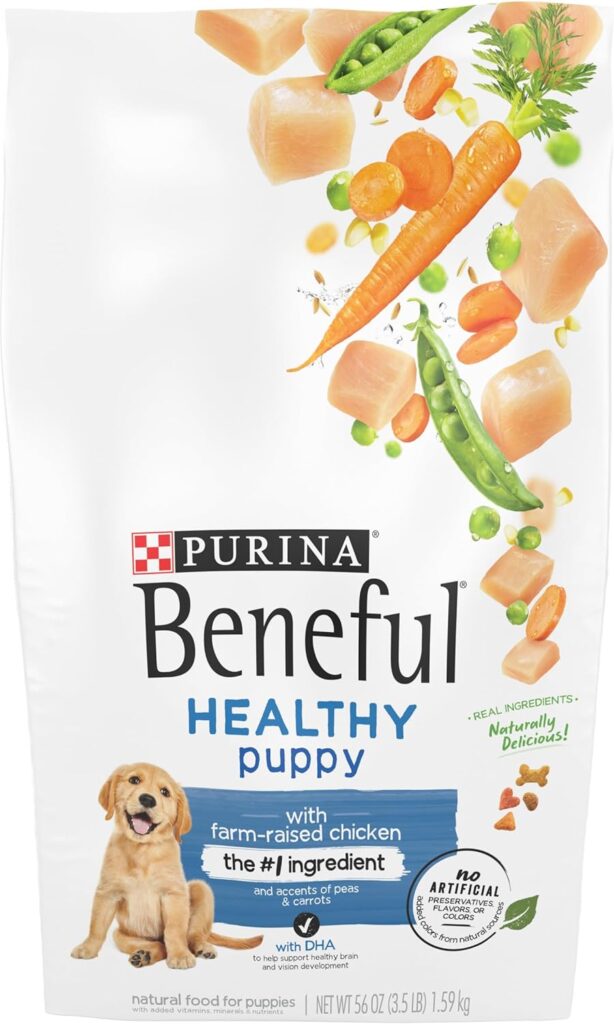Purina Beneful Healthy Puppy Farm-Raised Chicken Dry Dog Food