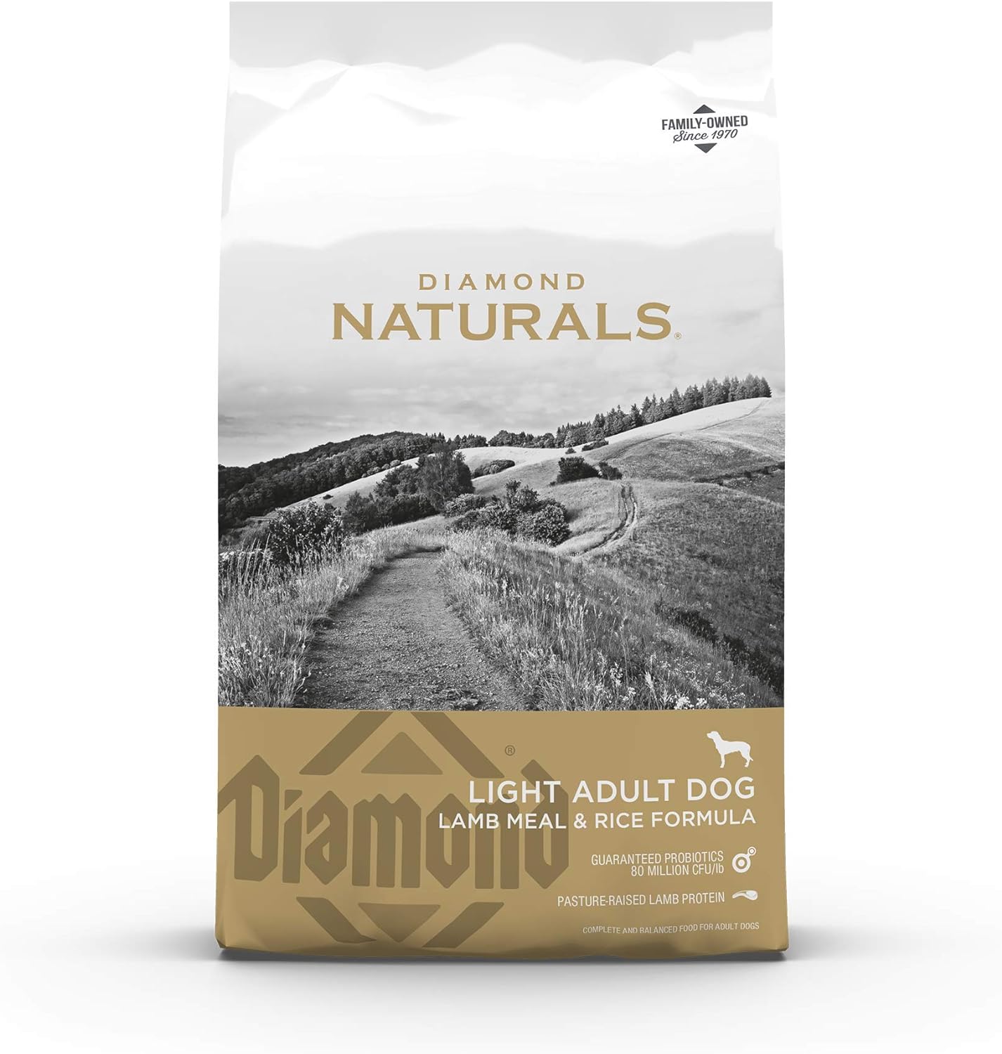 Diamond Naturals Light Adult Dog Lamb Meal & Rice Formula Dry Dog Food – Gallery Image 1