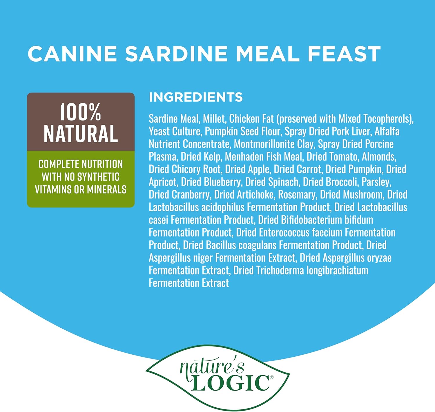 Nature’s Logic Canine Sardine Meal Feast Dry Dog Food – Gallery Image 5