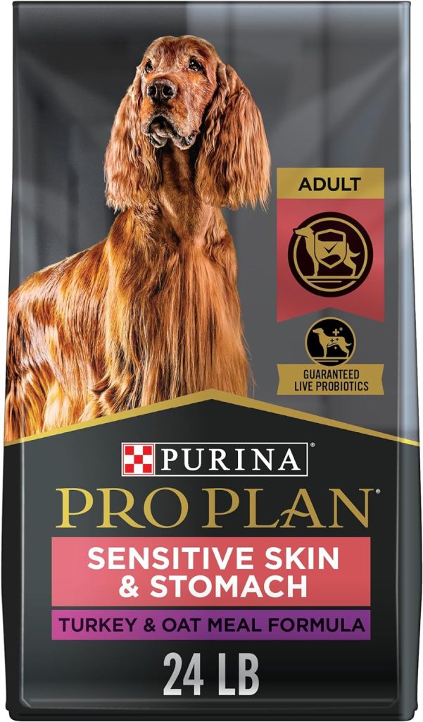 Purina Pro Plan Adult Sensitive Skin & Stomach Turkey & Oatmeal Formula Dry Dog Food