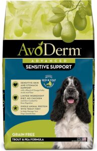 AvoDerm Advanced Sensitive Support Grain-Free Trout & Pea Formula Dry Dog Food