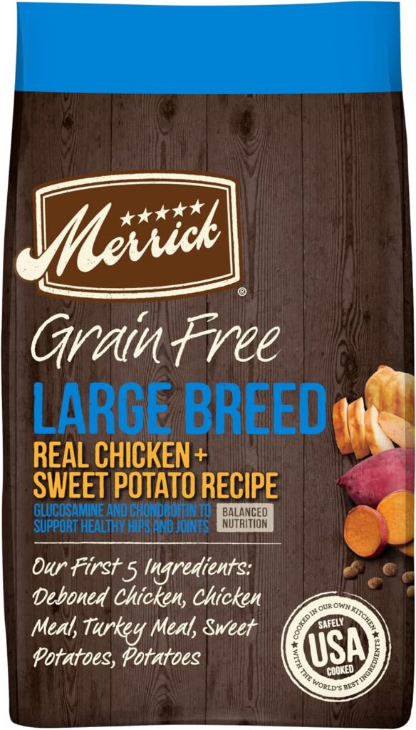 Merrick Grain-Free Large Breed Real Chicken + Sweet Potato Recipe Dry Dog Food