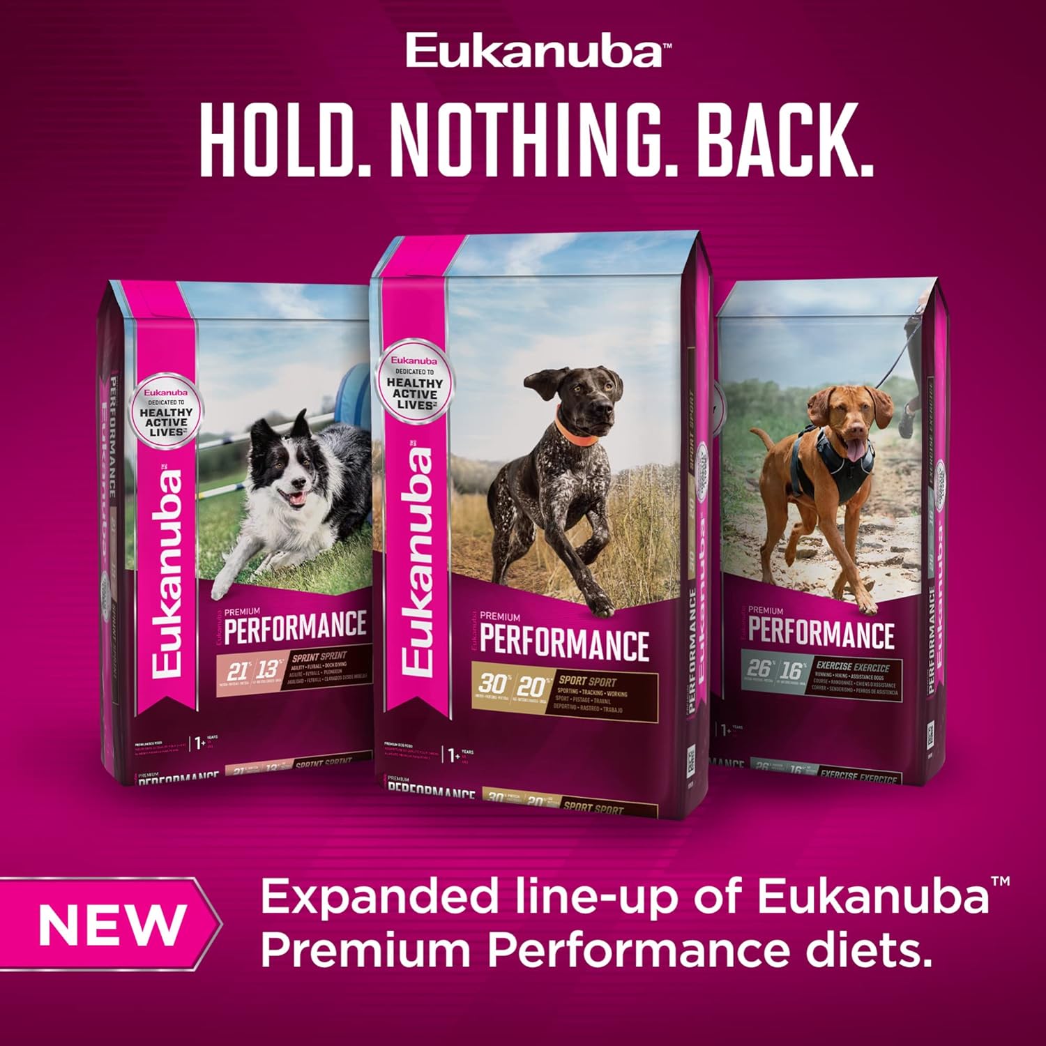 Eukanuba Premium Performance 26/16 Exercise Dry Dog Food – Gallery Image 10