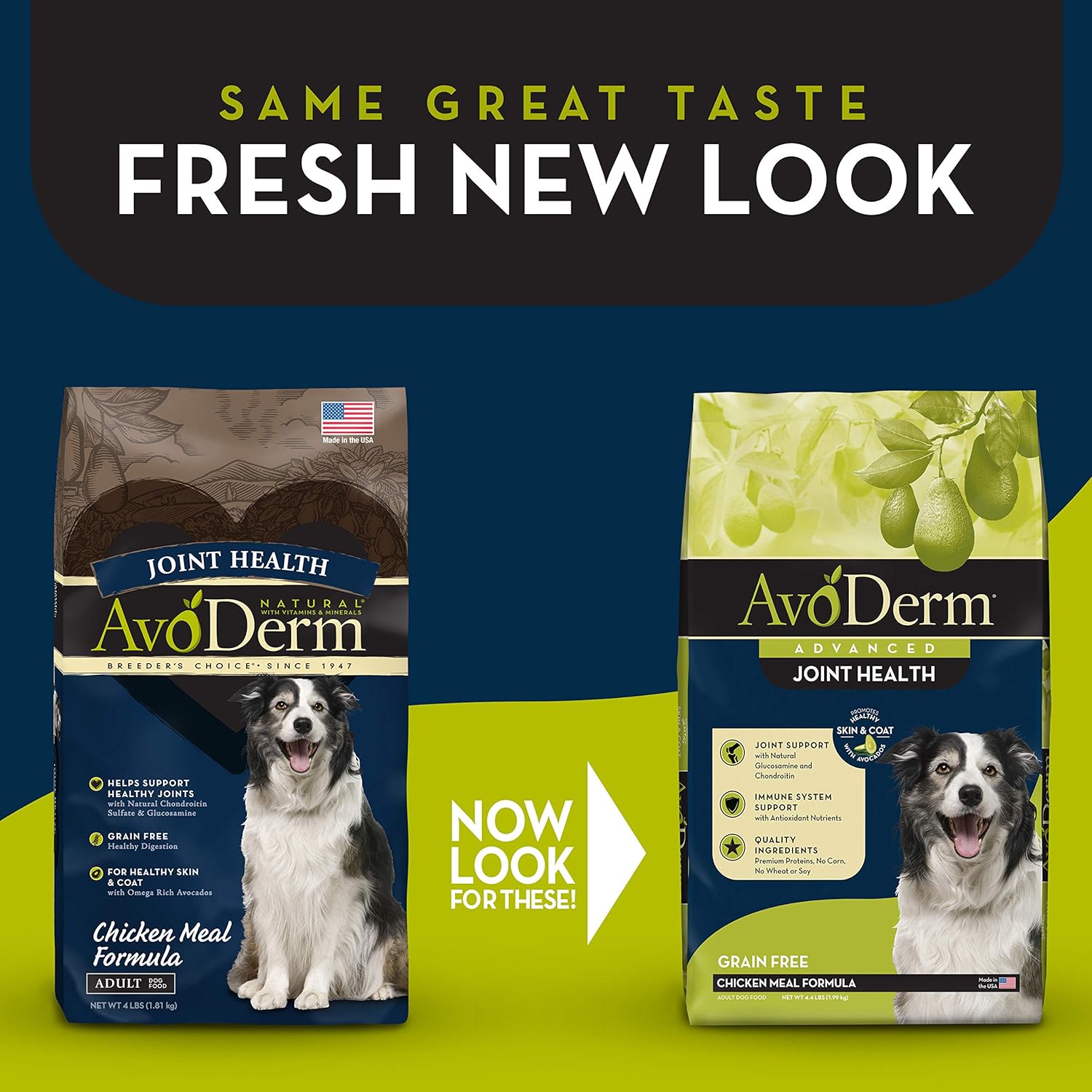 AvoDerm Natural Joint Health Grain-Free Chicken Meal Formula Dry Dog Food – Gallery Image 2