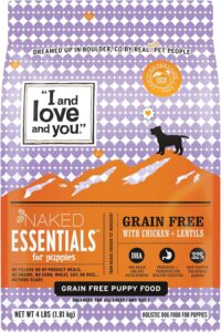 I and Love and You Naked Essentials Puppy Grain-Free with Chicken + Lentils Dry Dog Food