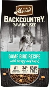 Merrick Backcountry Raw Infused Game Bird Recipe Dry Dog Food