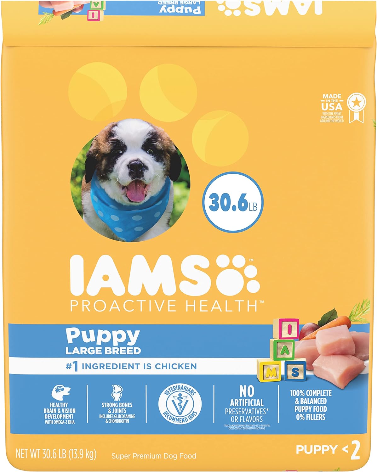 Iams Puppy Large Breed Dry Dog Food – Gallery Image 1