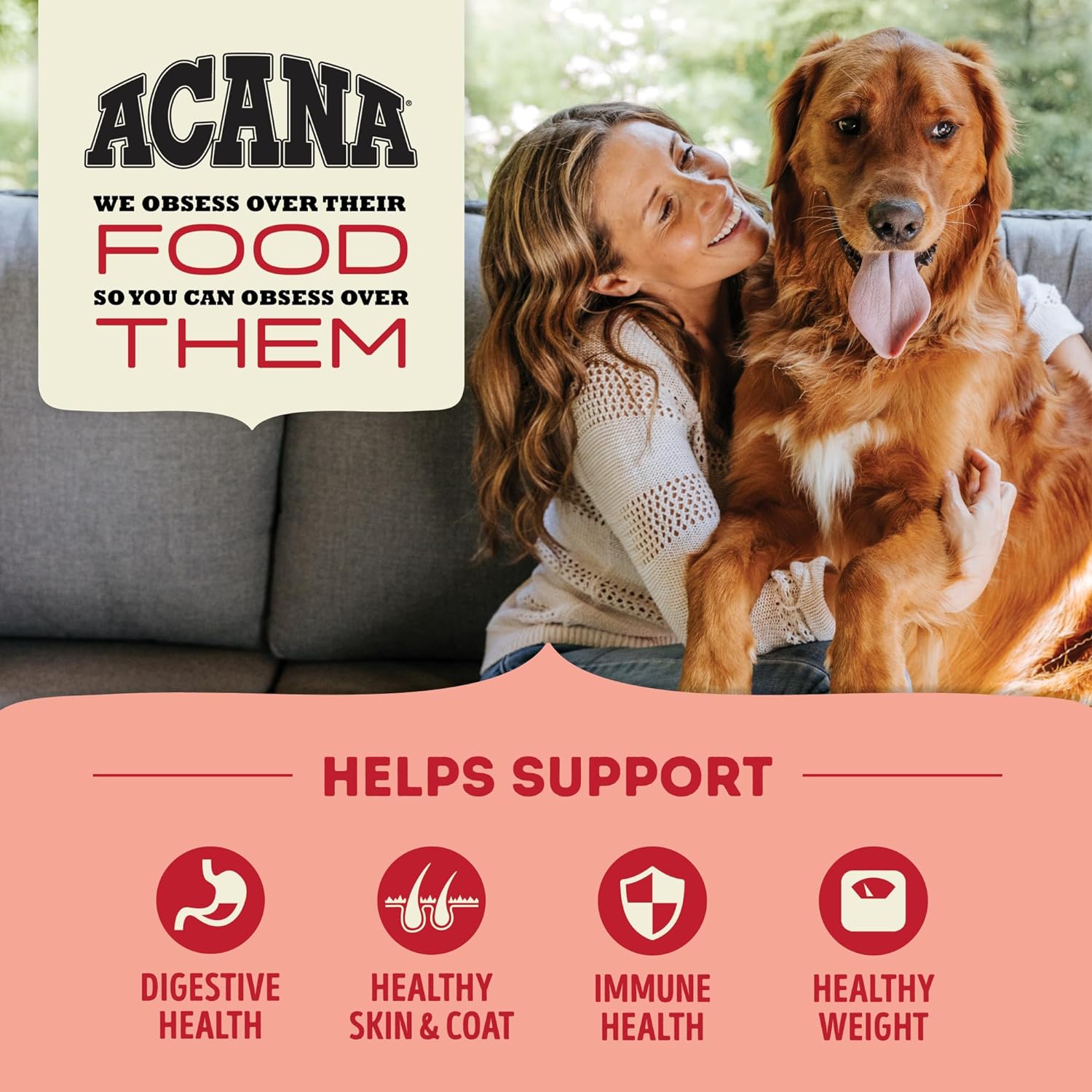 Acana Red Meat Recipe Dry Dog Food – Gallery Image 4