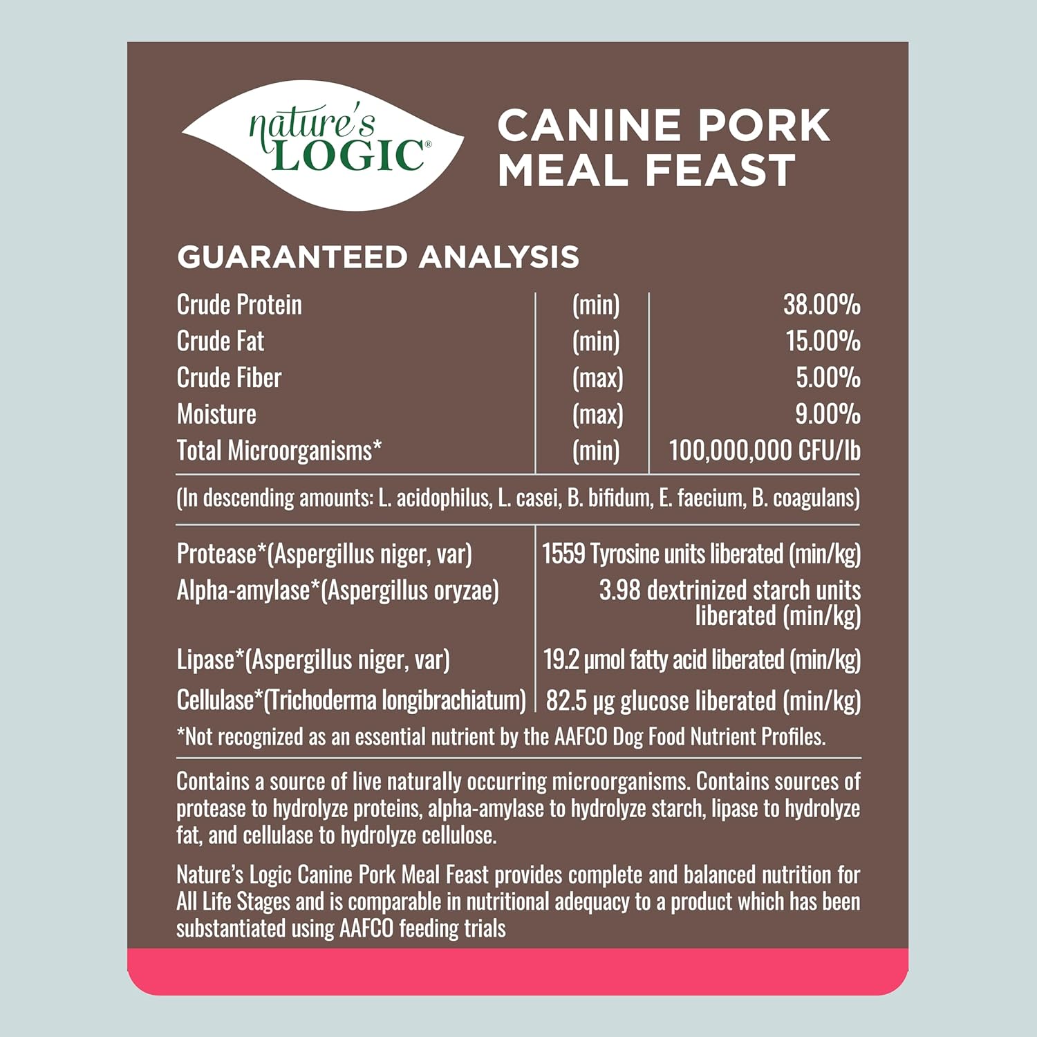 Nature’s Logic Canine Pork Meal Feast Dry Dog Food – Gallery Image 6