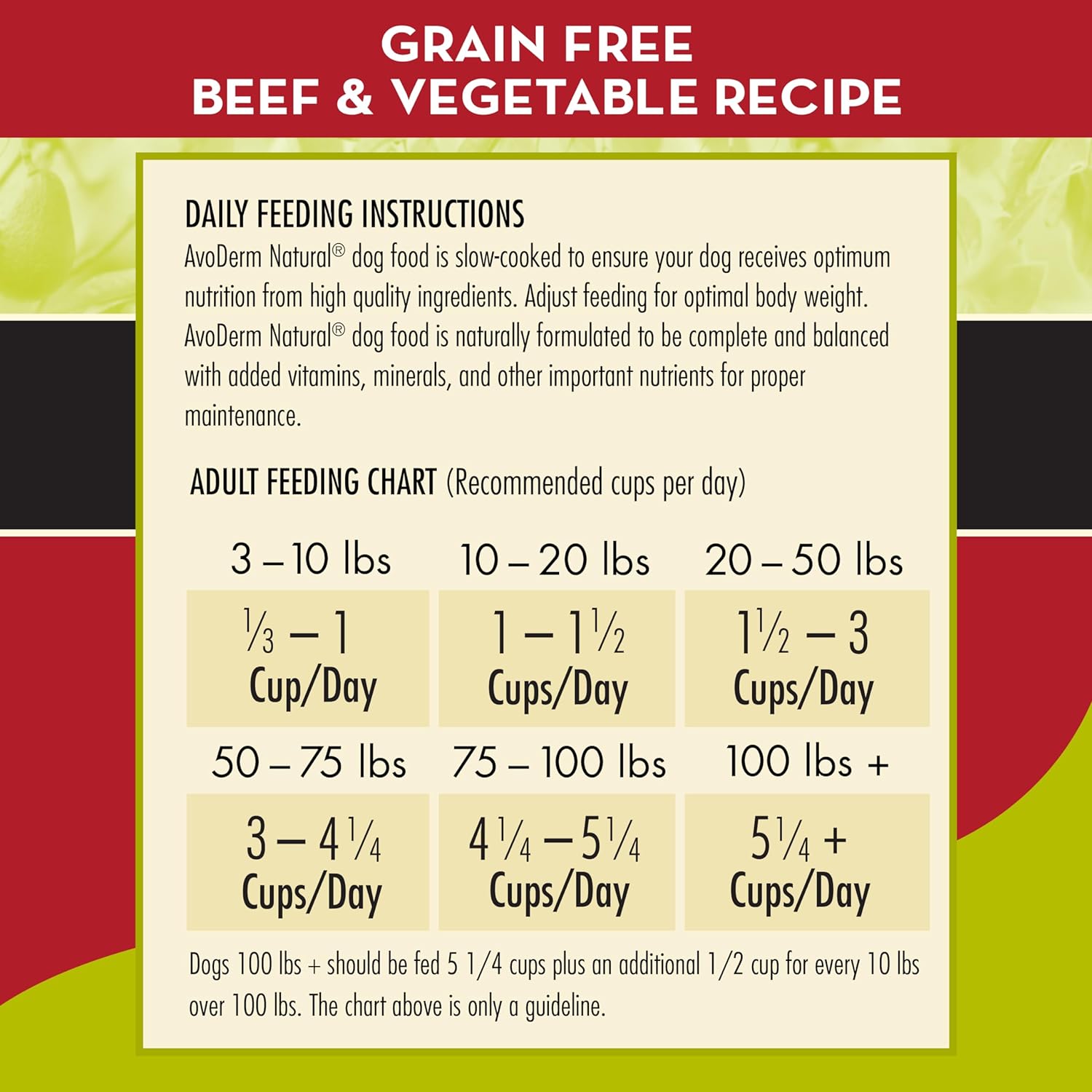 AvoDerm Grain-Free Beef & Vegetables Recipe Dry Dog Food – Gallery Image 6