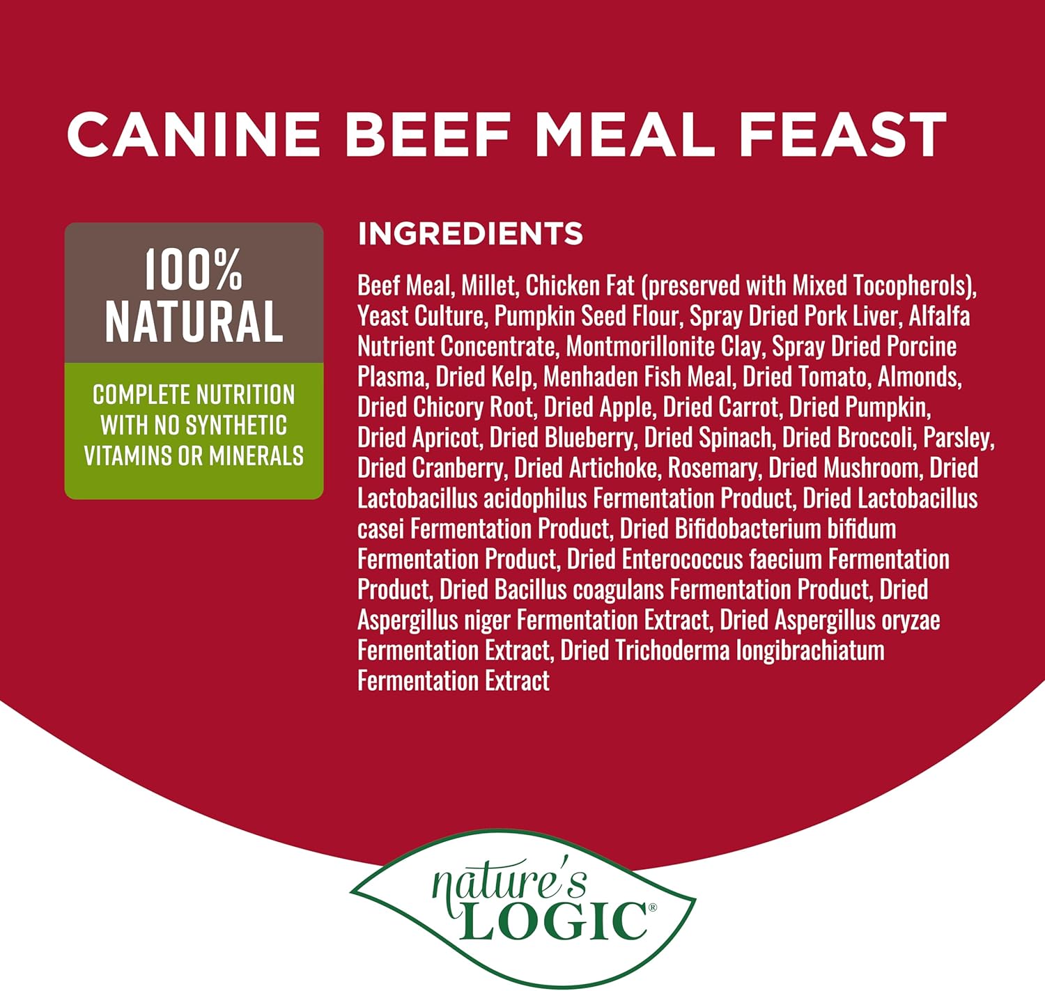 Nature’s Logic Canine Beef Meal Feast Dry Dog Food – Gallery Image 4