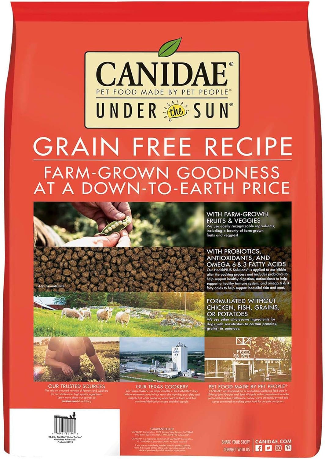 Canidae Under The Sun Grain-Free Lamb Recipe Dry Dog Food – Gallery Image 2
