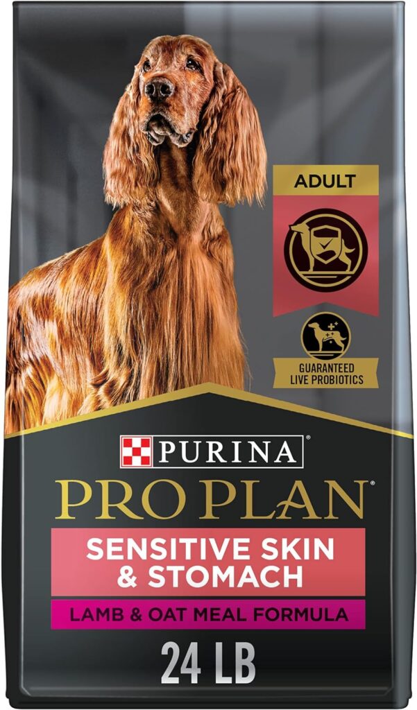 Purina Pro Plan Adult Sensitive Skin & Stomach Lamb & Oatmeal Formula Dry Dog Food