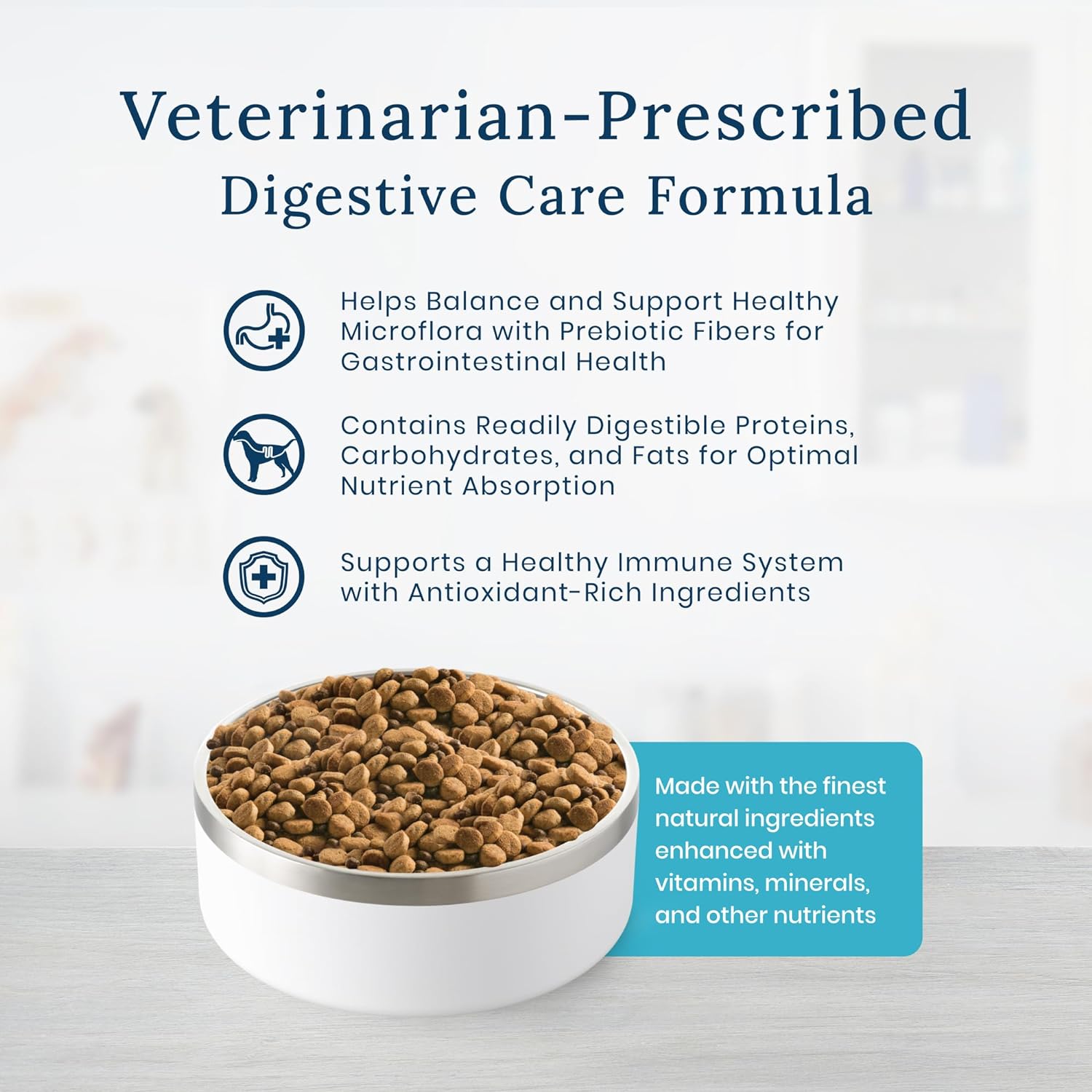 Blue Natural Veterinary Diet GI Gastrointestinal Support Dry Dog Food – Gallery Image 3