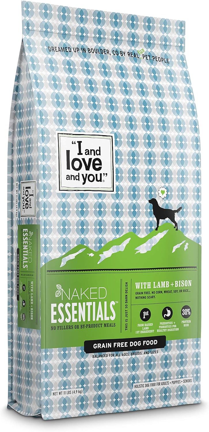 I and Love and You Naked Essentials Grain-Free with Lamb + Bison Dry Dog Food – Gallery Image 1