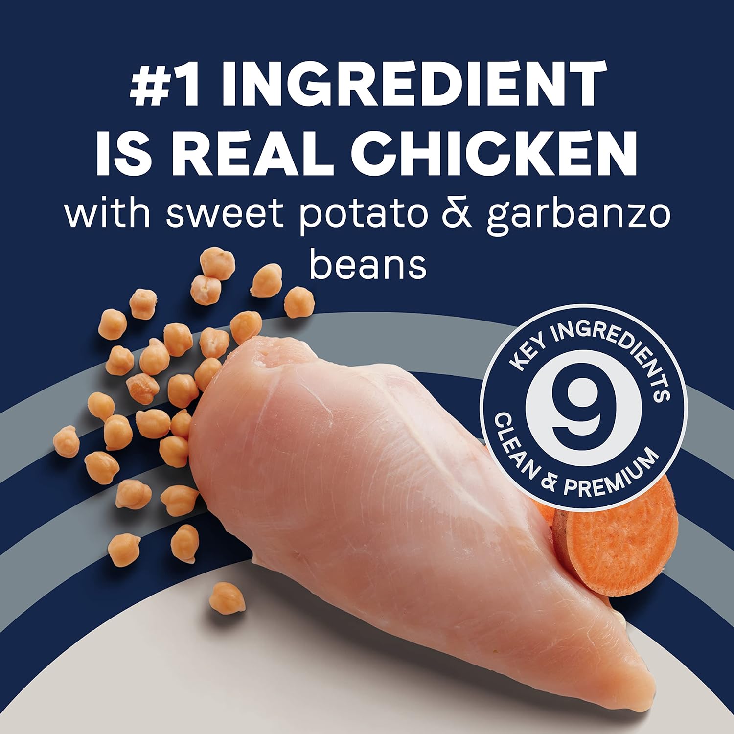 Canidae Pure Grain-Free Senior Real Chicken, Sweet Potato & Garbanzo Bean Recipe Dry Dog Food – Gallery Image 5