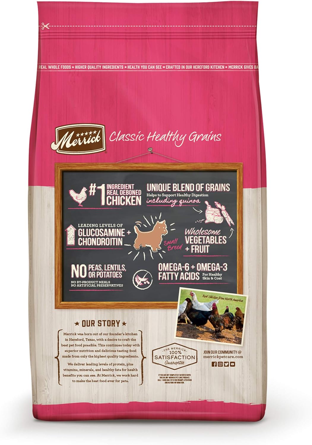 Merrick Classic Healthy Grains Small Breed Recipe Dry Dog Food – Gallery Image 9