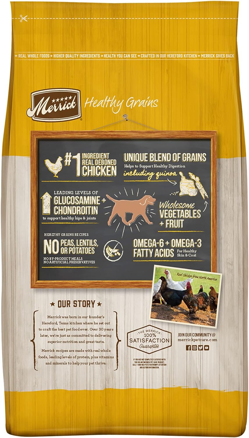 Merrick Healthy Grains Healthy Weight Recipe Dry Dog Food – Gallery Image 10