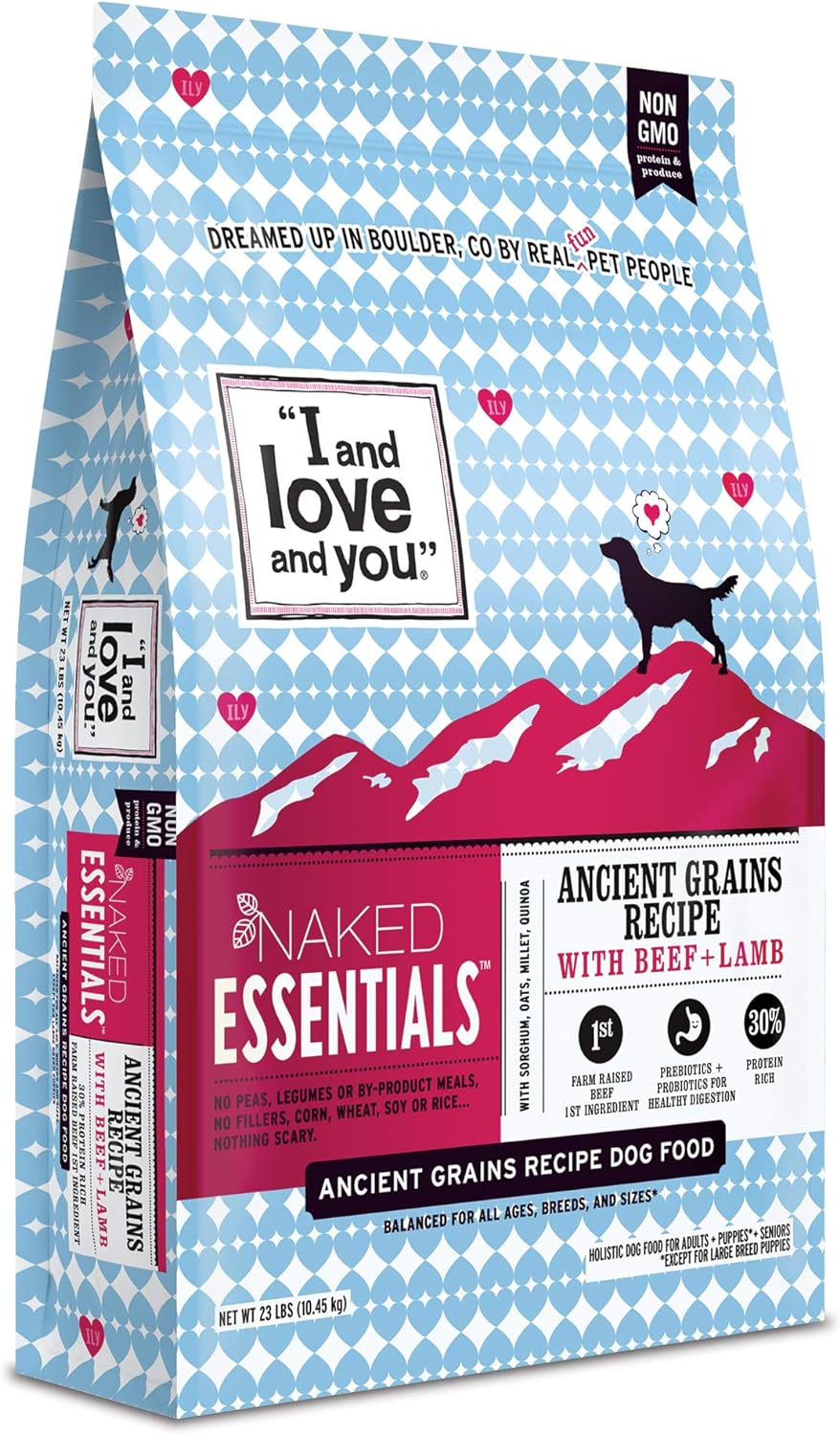 I and Love and You Naked Essentials Ancient Grains Recipe with Beef + Lamb Dry Dog Food – Gallery Image 1