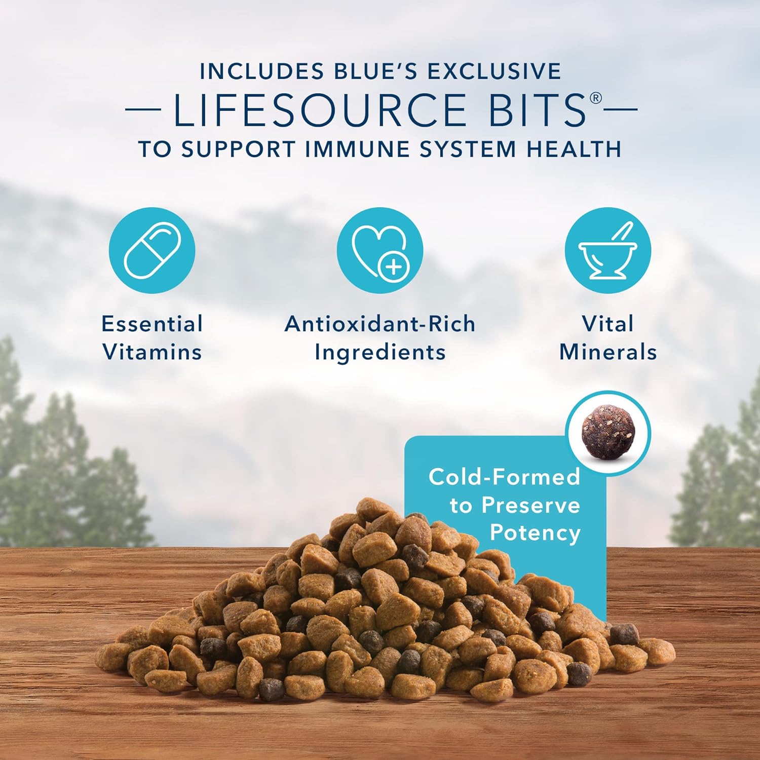 Blue Wilderness Rocky Mountain Recipe Puppy Red Meat Recipe Grain-Free Dry Dog Food – Gallery Image 4