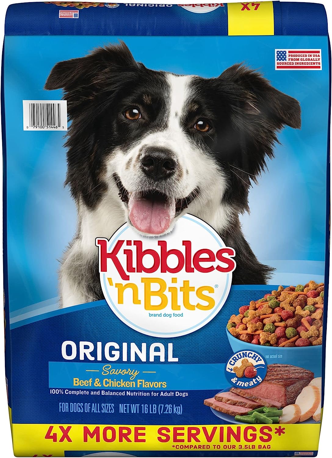 Kibbles n Bits Original Savory Beef & Chicken Flavors Dry Dog Food – Gallery Image 1