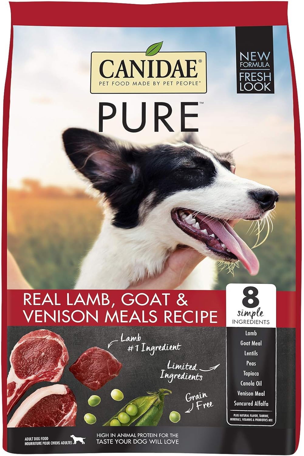 Canidae Pure Grain-Free Real Lamb, Goat & Venison Meals Recipe Dry Dog Food – Gallery Image 1