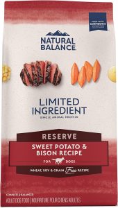 Natural Balance L.I.D. Limited Ingredient Diets Grain-Free Sweet Potato & Bison Dry Dog Food
