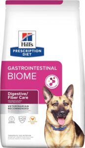 Hill’s Prescription Diet Gastrointestinal Biome Digestive/Fiber Care with Chicken Dry Dog Food