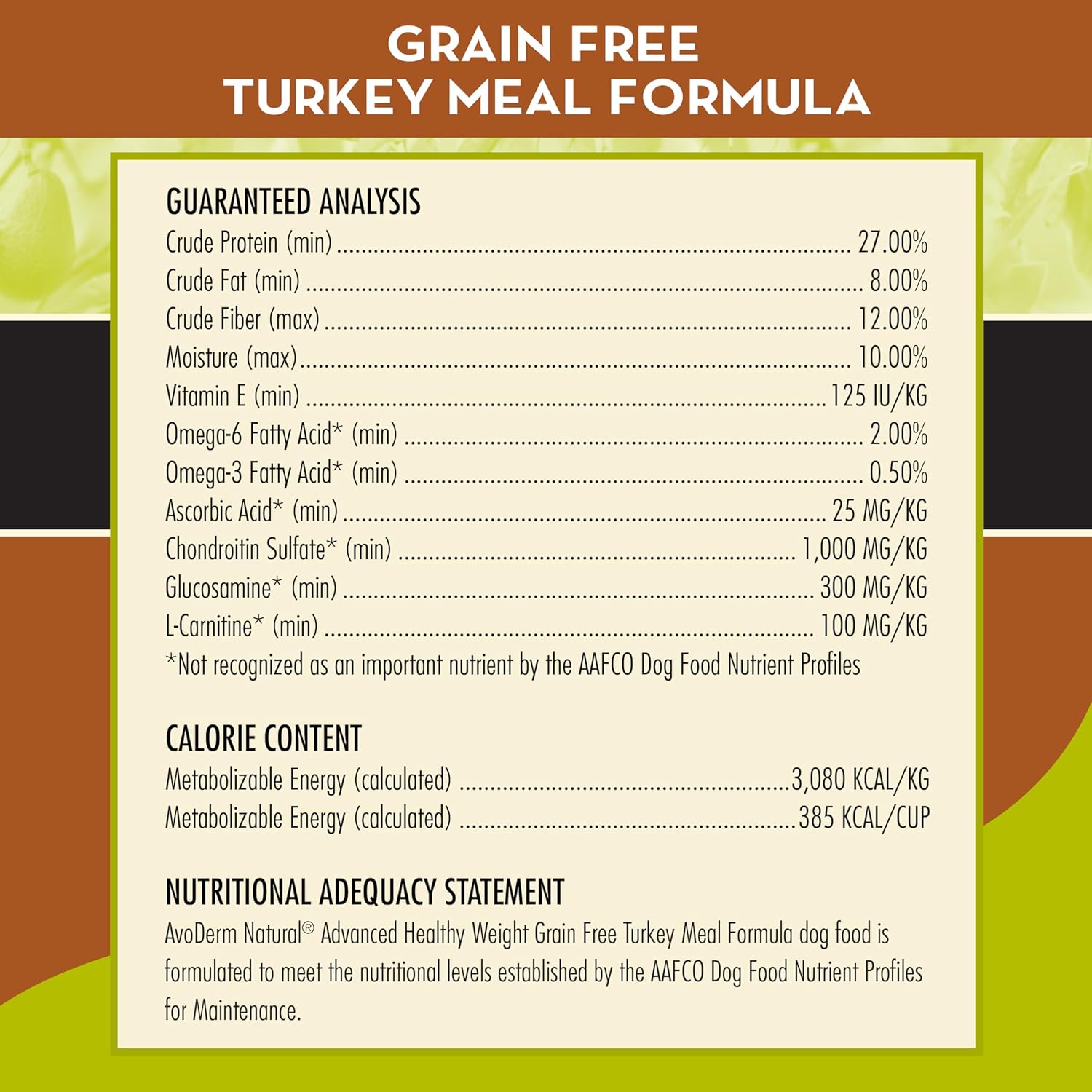AvoDerm Advanced Healthy Weight Grain-Free Turkey Meal Formula Dry Dog Food – Gallery Image 5