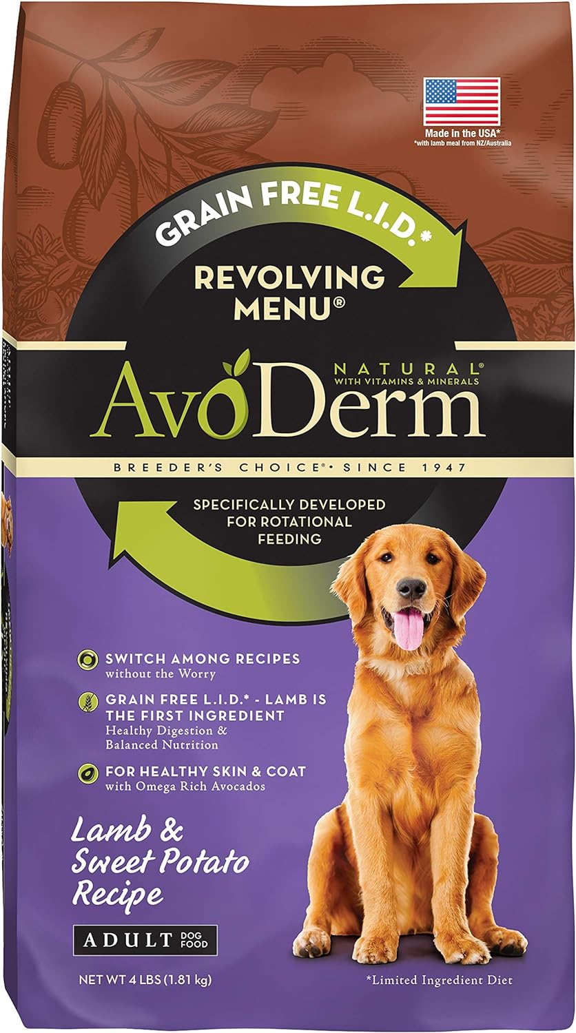 AvoDerm Advanced Sensitive Support Grain-Free Lamb & Sweet Potato Formula Dry Dog Food – Gallery Image 1