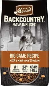 Merrick Backcountry Raw Infused Big Game Recipe Dry Dog Food