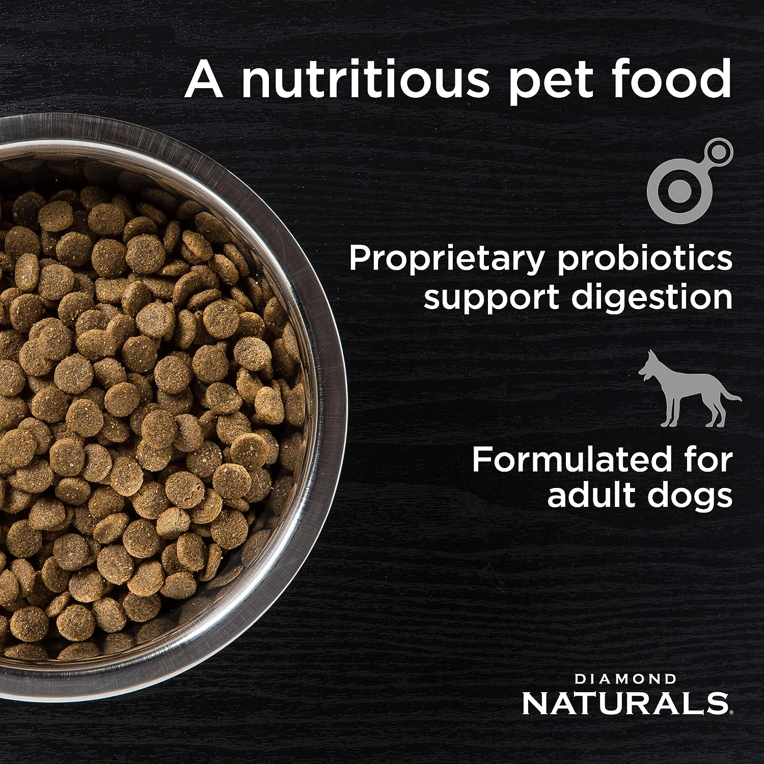 Diamond Naturals Adult Dog Beef Meal & Rice Formula Dry Dog Food – Gallery Image 3