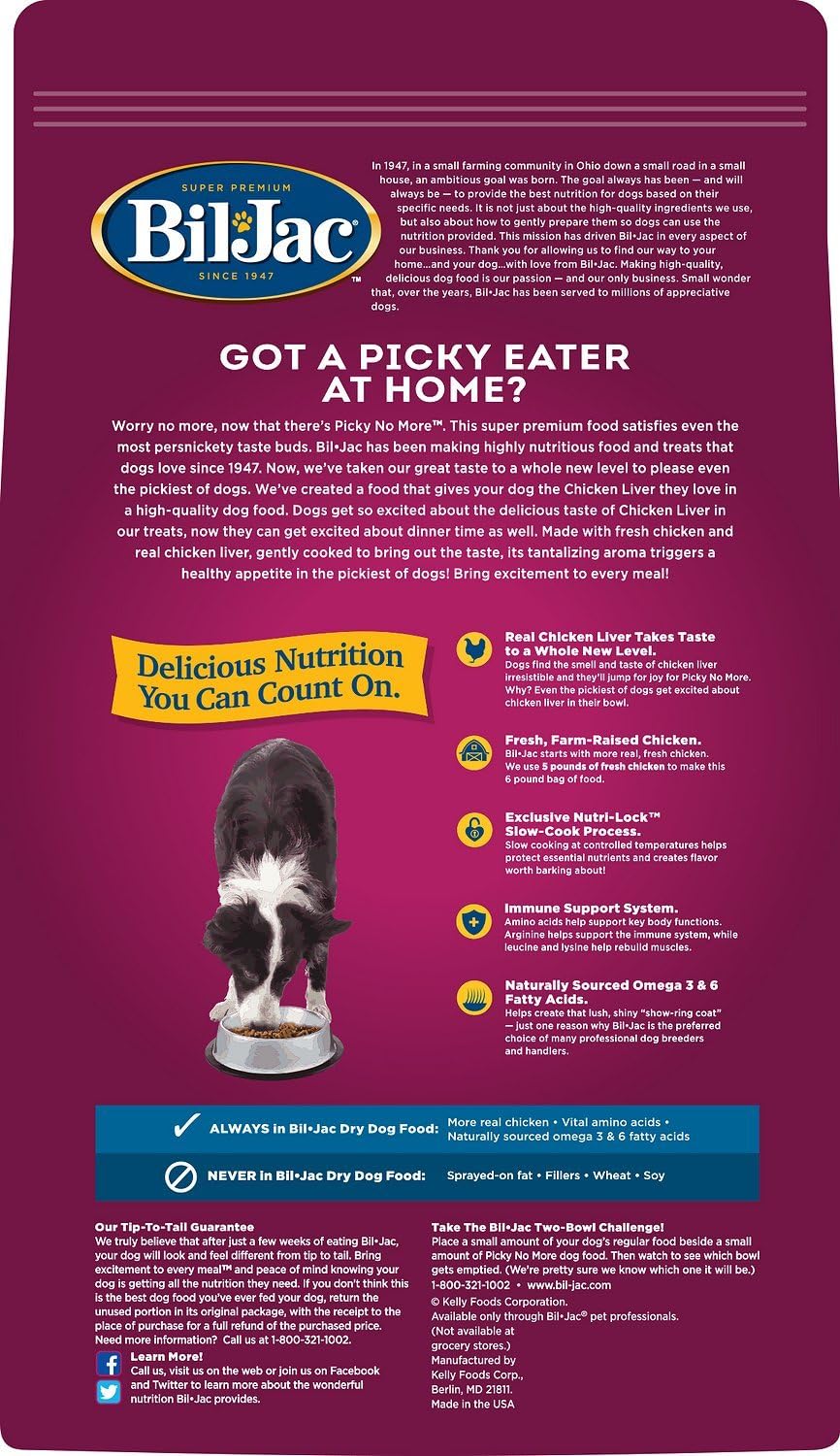 Bil-Jac Picky No More Medium Breed Dry Dog Food – Gallery Image 2