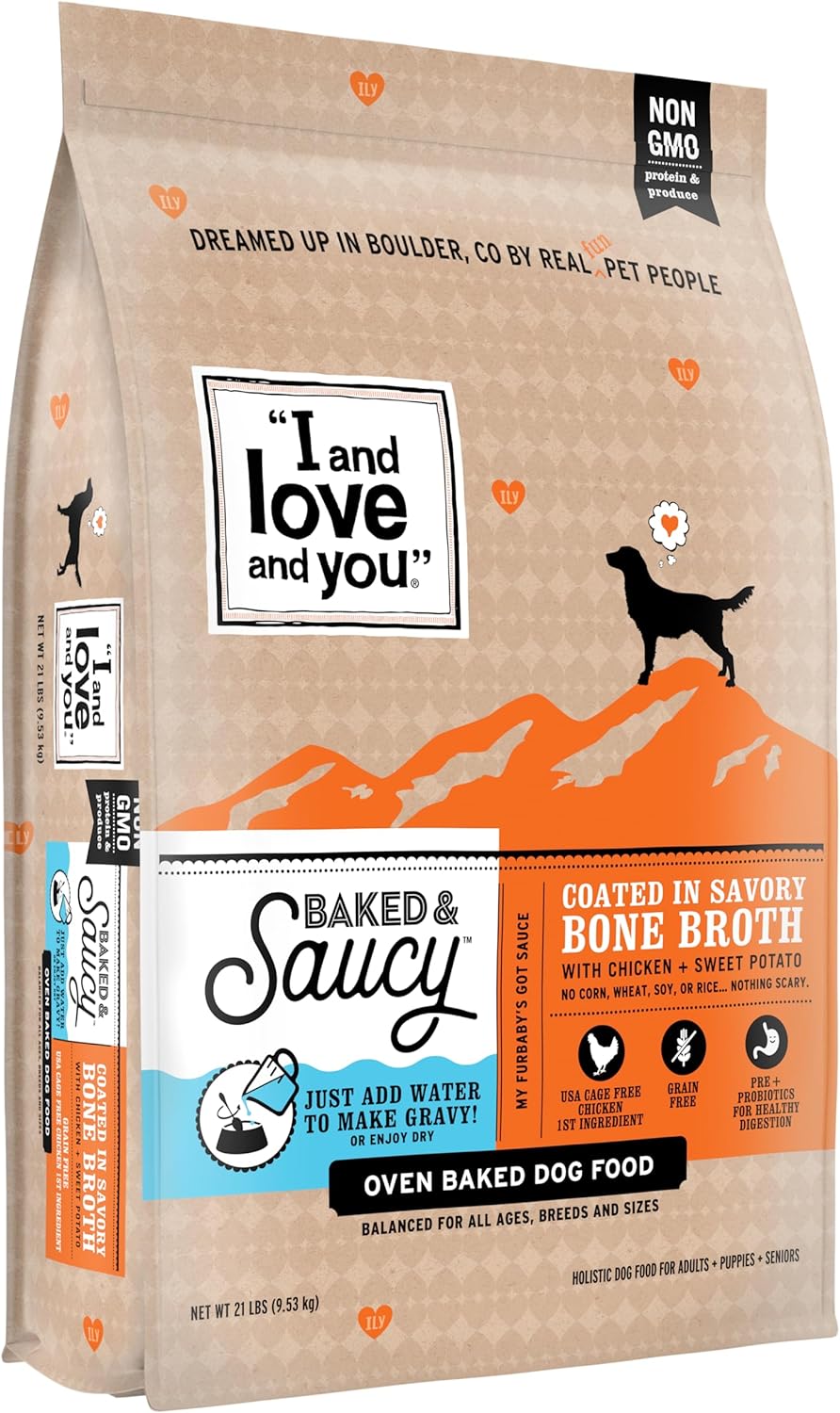 I and Love and You Baked & Saucy Chicken + Sweet Potato Dry Dog Food – Gallery Image 1