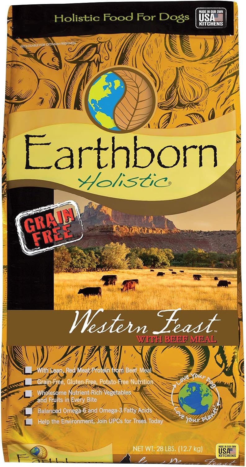 Earthborn Holistic Western Feast Grain-Free Dry Dog Food – Gallery Image 1