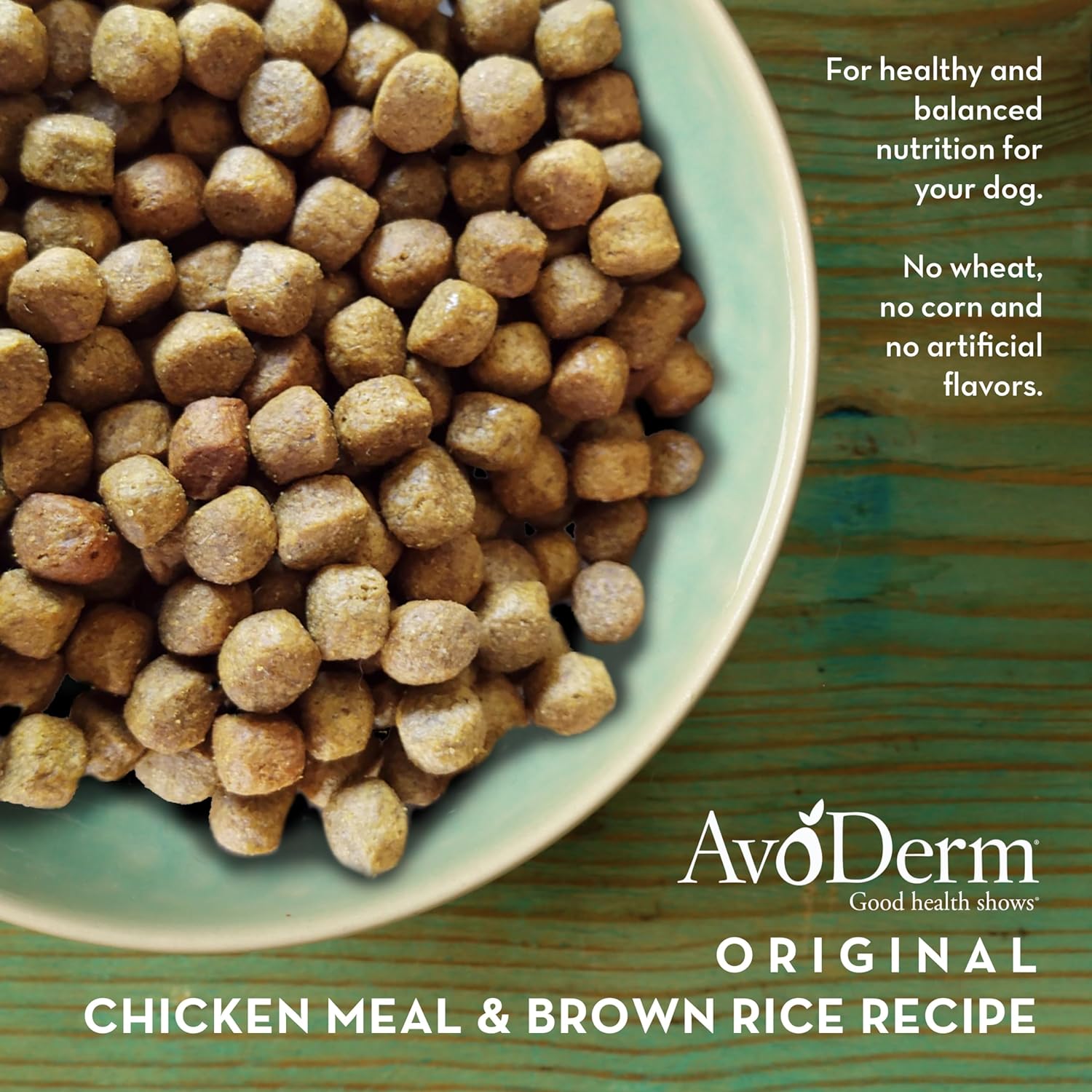 AvoDerm Natural Adult Chicken Meal & Brown Rice Formula Dry Dog Food – Gallery Image 8