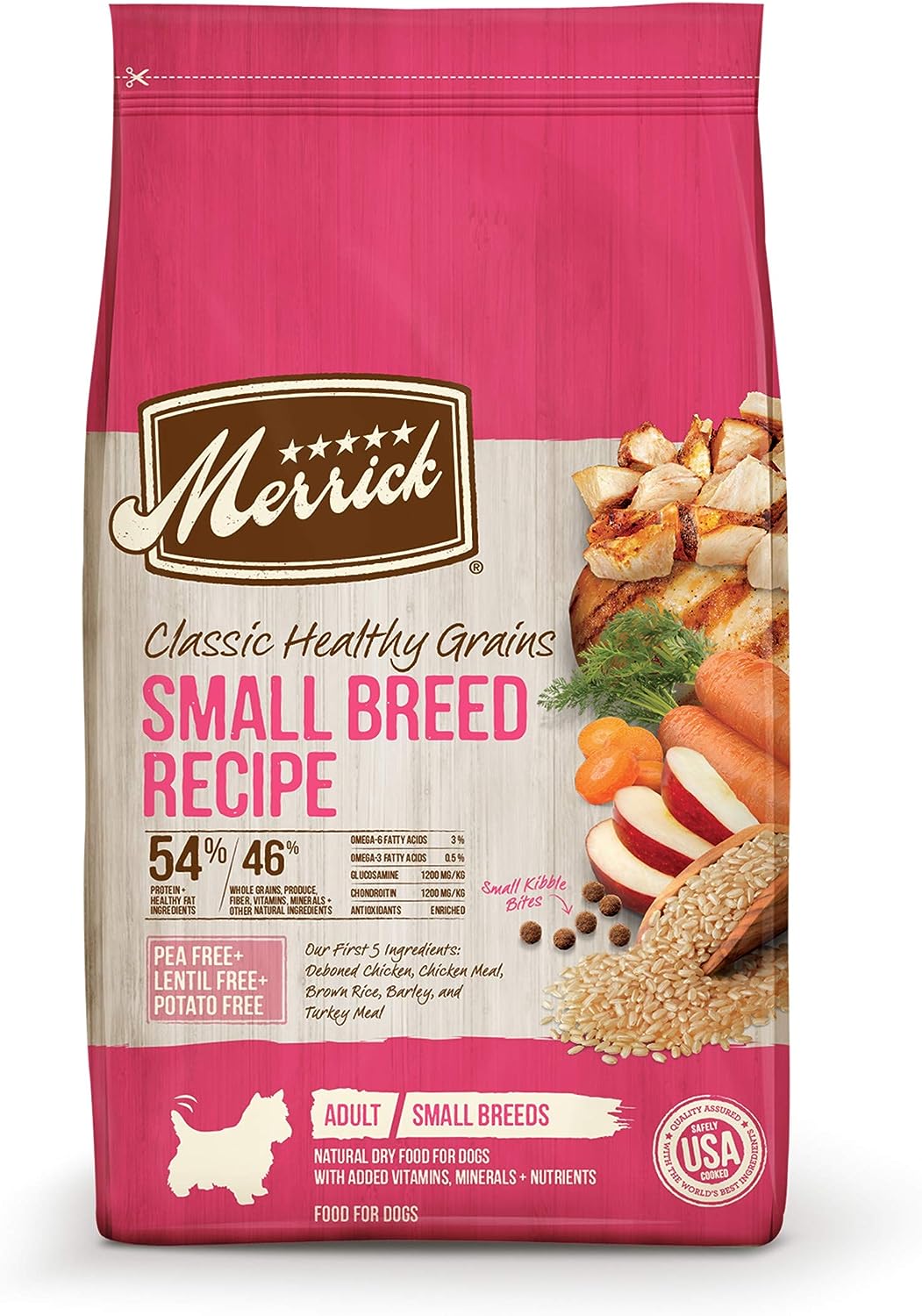 Merrick Classic Healthy Grains Small Breed Recipe Dry Dog Food – Gallery Image 1