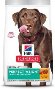 Hill’s Science Diet Adult Perfect Weight Large Breed Chicken Recipe Dry Dog Food