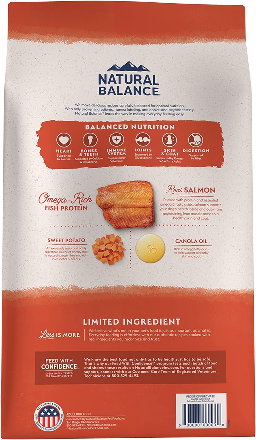 Natural Balance L.I.D. Limited Ingredient Diets Grain-Free Salmon & Sweet Potato Dry Dog Food – Gallery Image 2